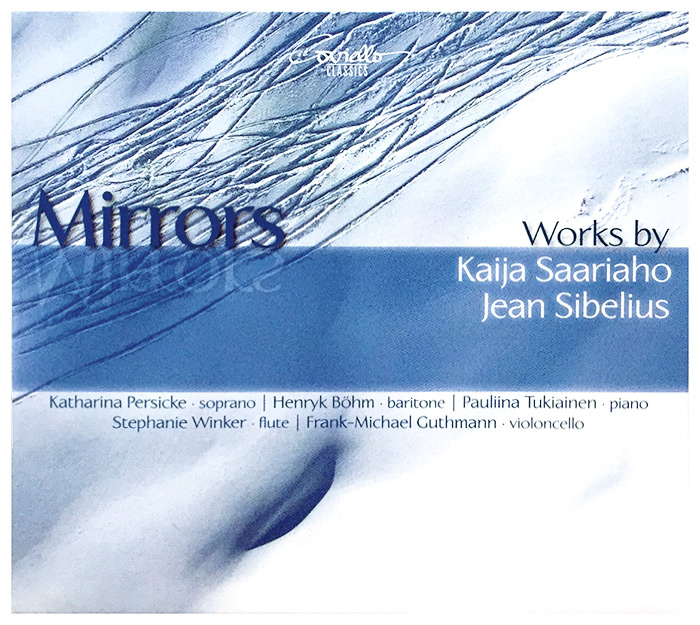 CD Cover Mirrors, Werke von Saariaho und Sibelius